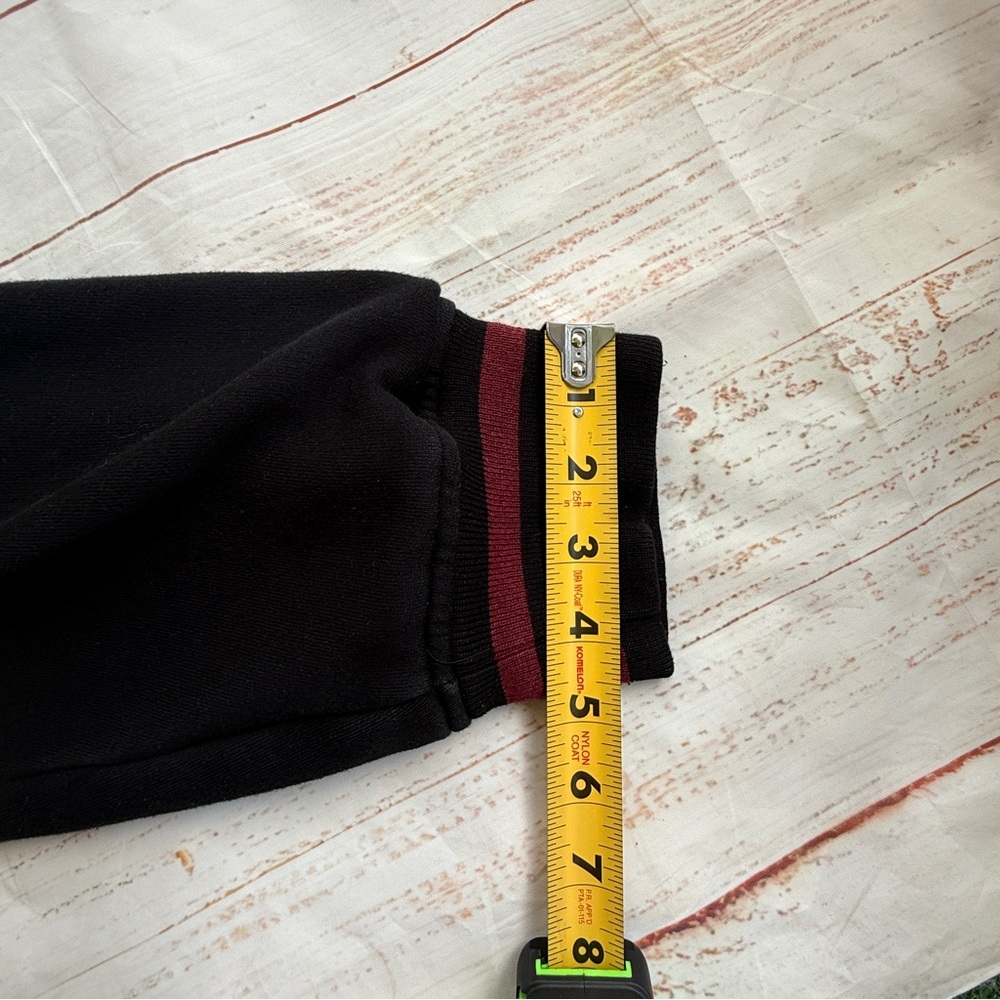 Vintage Vintage USA Rugby 1897‎ Mens Black Varsity Jacket Size 4XL - Picture 9 of 10